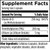 Lithium Synergy 120c Label by Designs for Health