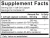 Intestin-ol by Ortho Molecular Products - Supplement Facts Label