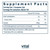 Arabinogalactan Powder 300g Supplement Facts by Vital Nutrients