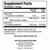 B12-2000 Lozenges 60L by Biotics Supplement Facts