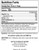 Bio-MCT 16 oz - Supplement Facts