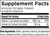 Liposomal Vitamin C 120 mL label by Designs for Health