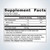 Vasotensin 120T label by Metagenics