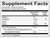 SBI Protect Powder by Ortho Molecular Products - Supplement Facts Label