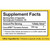 Curcumin Pure - 60 Capsules label by Researched Nutritionals
