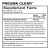 Pneuma Clear™ by Quicksilver Scientific - Supplement Facts Label