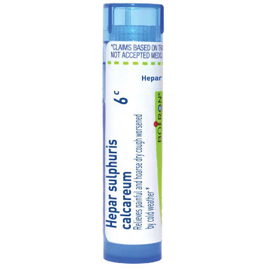 Hepar Sulphuris Calcareum 6c by Boiron