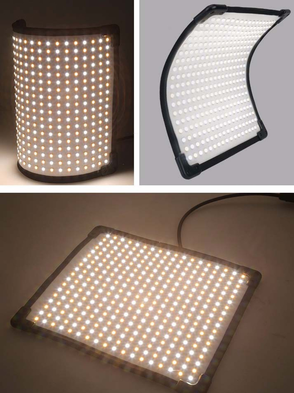 1 x 1 Flex Bi-Color LED Light Mat for Video and Photo