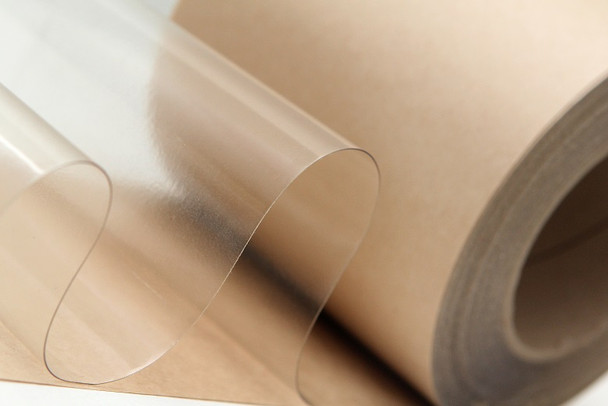 0,30m x 4m Roll of 0,4mm Clear