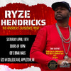 General Admission  - Ryze Hendricks Live In Appleton, WI @ Ob's Brau Haus - 2025-04-19