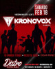 General Admission - Ladies Free - Kronovox @ Distro Music Hall - 2023-02-18