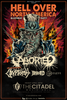 VIP Seating - Aborted @ The Citadel Music Hall - 2019-04-20