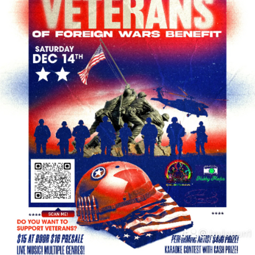 VFW Supporter! - VFW Benefit Bash! @ Borley Hanel VFW Post 3033 - 2024-12-14