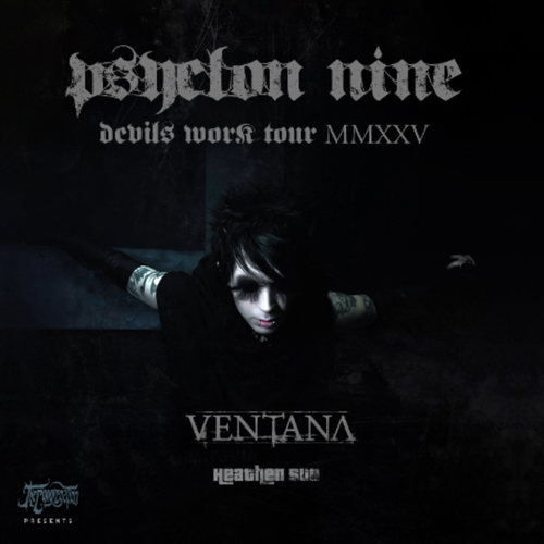 Reserved Table for 4 - PSYCLON NINE - Devils Work Tour @ The WC Social Club - 2025-02-11