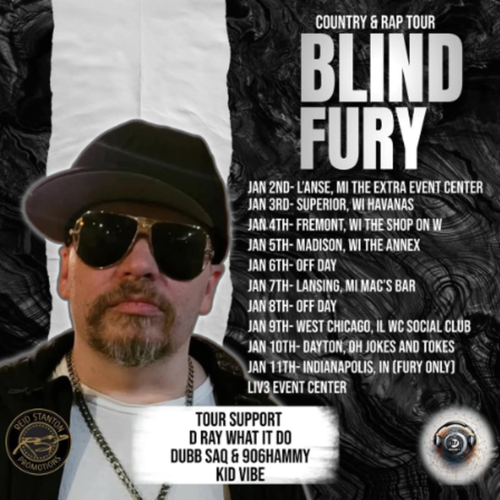 General Admission - Blind Fury Live @ Jokes And Tokes Dayton OH  @ Jokes and Tokes - 2025-01-10