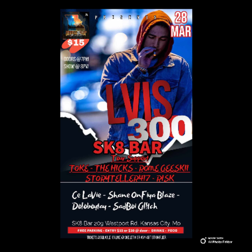 Meet and greet at 6 - Middle of the Map Promotions and  SK8 Bar present LVIS300 @ SK8 BAR - 2025-03-28