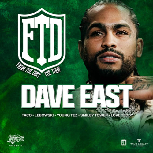 General Admission - Smiley Tower - DAVE EAST: From the Dirt The Tour @ The WC Social Club - 2025-04-26