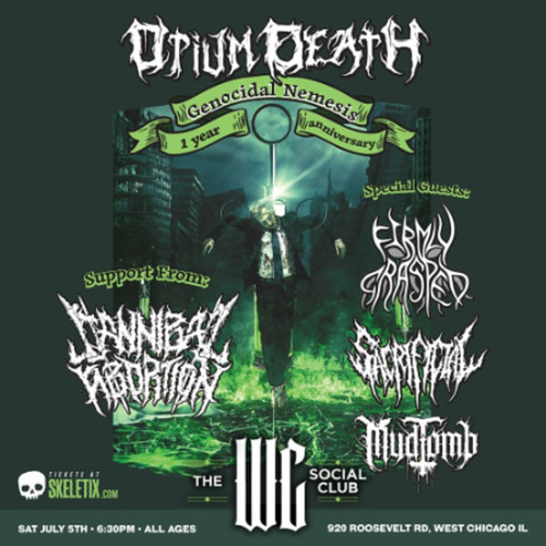 General Admission - Opium Death @ The WC Social Club - 2025-07-05