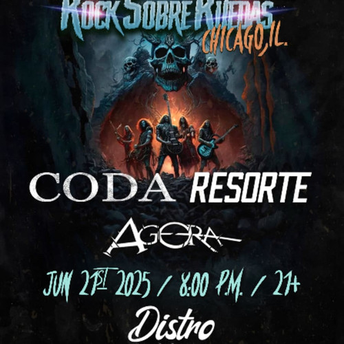 GENERAL ADMISION - ROCK SOBRE RUEDAS  @ Distro Music Hall - 2025-06-21