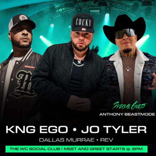 General Admission - Kng Ego & Jo Tyler @ The WC Social Club - 2025-06-26