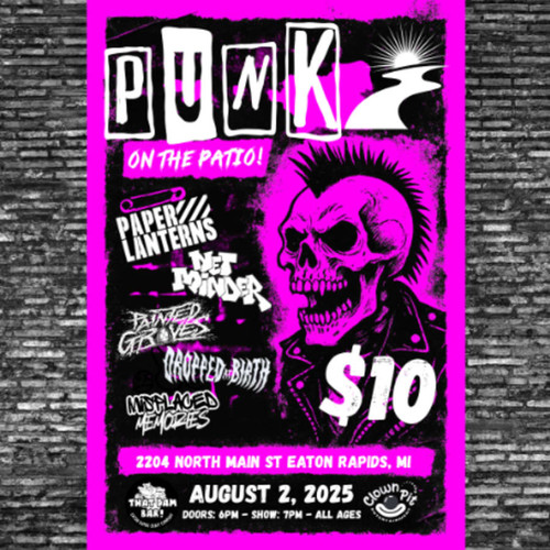General Admission  - CPE Presents: Punk on the Patio @ Eaton Rapids Craft Company  - 2025-08-02