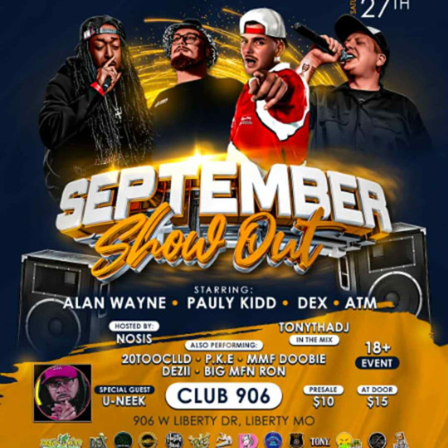 General Admission  - September Show Out @ Club 906 - 2025-09-27