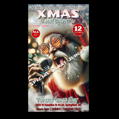 BENJI COLD - Middle of the Map Promotions and Where House Bar Present The Local Open Mic @ Where House Bar - 2025-12-12