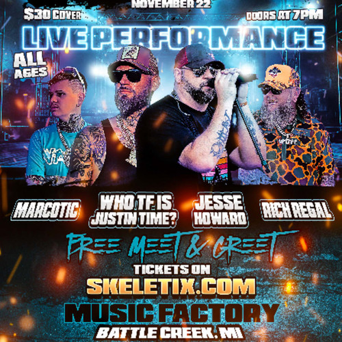 General Admission - Jesse Howard  w- Who tf is Justin Time? Live at The Music Factory @ The Music Factory  - 2025-11-22