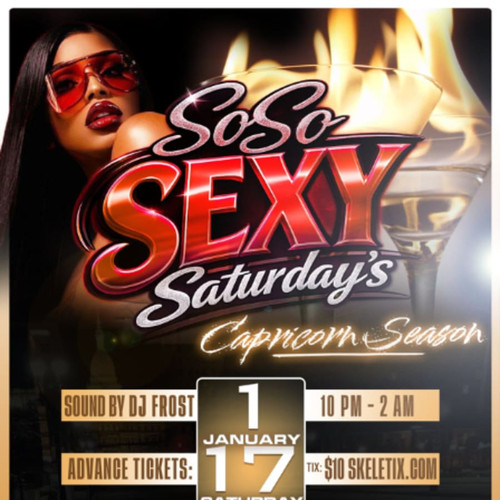 General Admission  - SOSO SEXY SATURDAY'S!! CAPRICORN SEASON  @ Lansing Shuffle - 2026-01-17