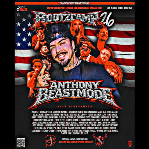 HOMIE PASSES 4 Adult GA Tickets - BootzCamp Music Festival @ Captain Jacks Camp Ground - 2026-07-31
