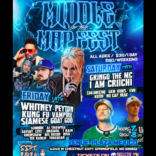 GA - Whitney Peyton (Friday Only) - Middle of the Map Fest 2.0 @ Plaza Mexico - 2026-09-18