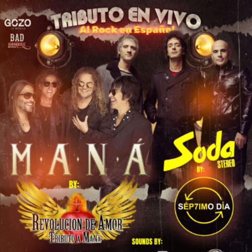 Presell General Admission - TRIBUTO EN VIVO A MANA Y SODA STEREO @ Distro Music Hall - 2026-04-11