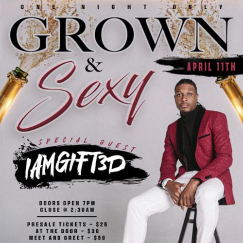 General Admission - IAMGIFT3D LIVE @ LIQUID LOUNGE PIQUA OHIO @ Liquid Lounge - 2026-04-11