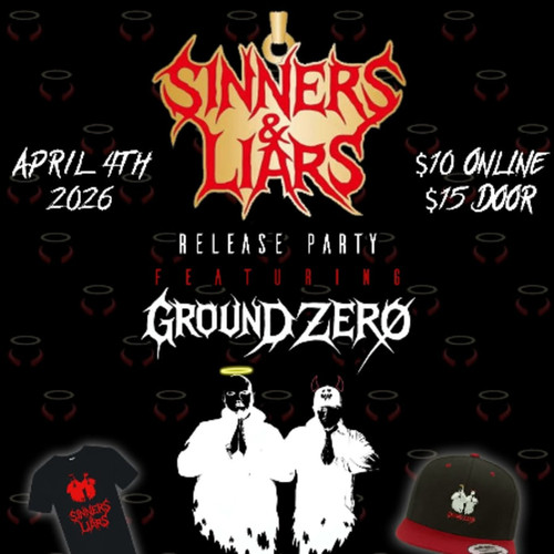 V.I.P. - Ground Zero - "SINNERS&LIARS" Release Party @ Rumors Bar - 2026-04-04