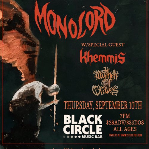 General Admission - Stranger Attractions Presents MONOLORD!! @ Black Circle - 2026-09-10