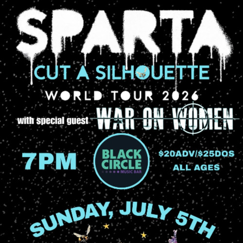 VIP Meet & Greet - Stranger Attractions Presents SPARTA!! @ Black Circle - 2026-07-05