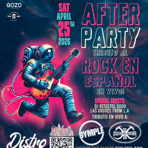 VIP TABLE FOR 4 PEOPLE  BIRTHDAY PARTY - AFTER PARTY - TRIBUTO EN VIVO A HEROES DEL SILENCIO Y AL ROCK EN ESPAnOL @ Distro Music Hall - 2026-04-25