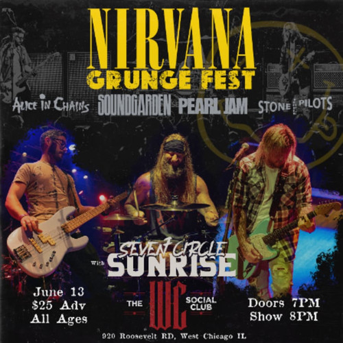 Reserved Seating - Nirvana Grunge Fest @ The WC Social Club - 2026-06-13