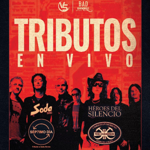 VIP Tables for 2 People + 2 Tickets - Tributos en Vivo @ Distro Music Hall - 2026-06-20