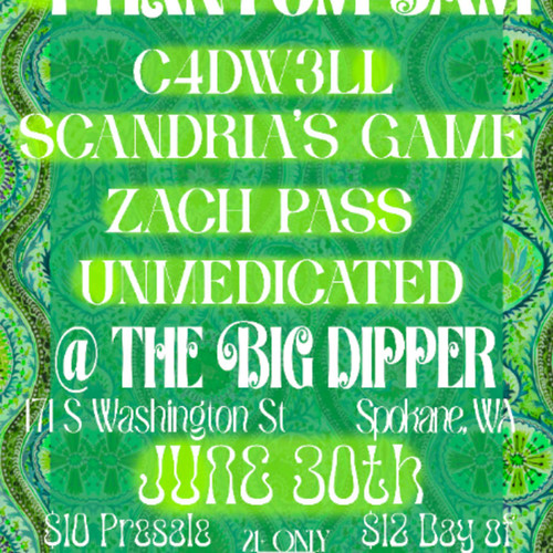 General Admission - Phantom Sam Spokane WA @ Big Dipper - 2026-06-30