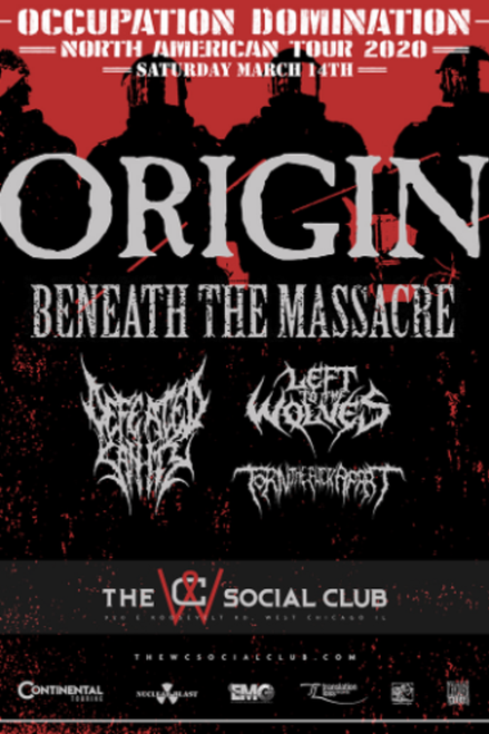 VIP Seating - Origin @ The WC Social Club - 2020-03-14