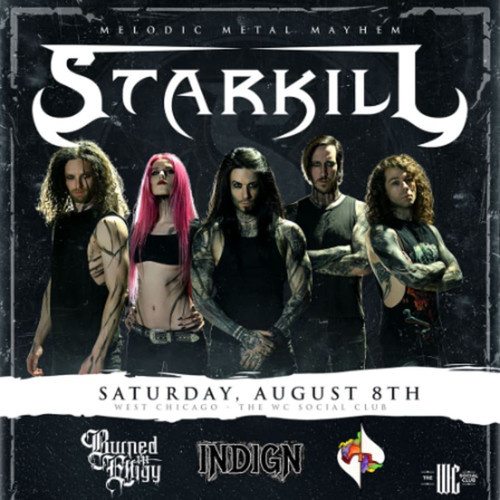 Reserved Table for 4 - Starkill @ The WC Social Club - 2026-08-08