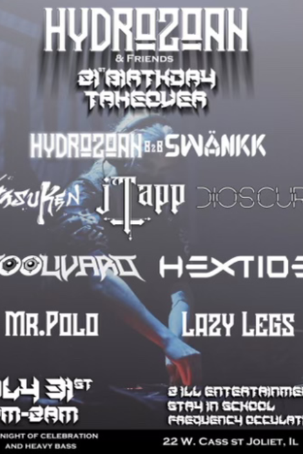 HEXTIDE - Hydrozoan & Friends @ The Forge - 2021-07-31