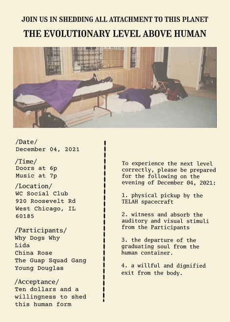 Reserved Seat - Young Douglas @ The WC Social Club - 2021-12-04