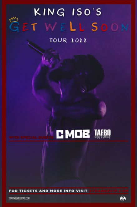 Reserved Table for 4 - King Iso @ The WC Social Club - 2022-06-15