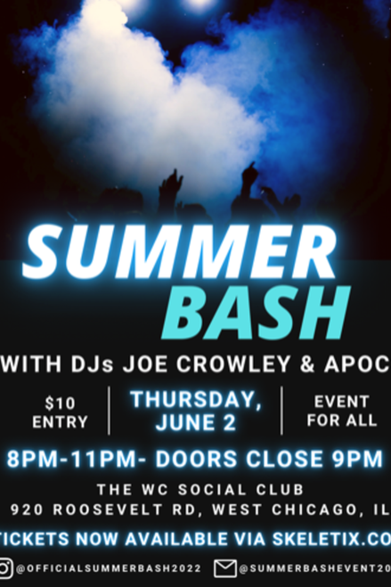 General Admission - Summer Bash @ The WC Social Club - 2022-06-02