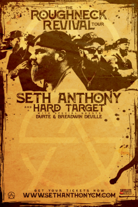 COMBO TICKET BALCONY-MEET & GREET-SKIP THE LINE PASS - SETH ANTHONY | HARD TARGET: THE ROUGHNECK REVIVAL TOUR EMERSON THEATER @ Emerson Theater - 2022-11-12