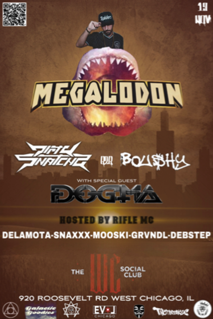 VIP 4 Ticket Pack with Bottle Service  - BASSGIVING with Megalodon  @ The WC Social Club - 2022-11-19