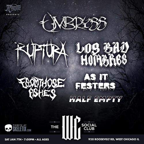General Admission - Ruptura - Umbryss @ The WC Social Club - 2023-01-07