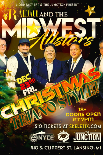 Reserved Table for 4 - JR Aldaco and the Midwest Allstars @ The Junction - 2022-12-23